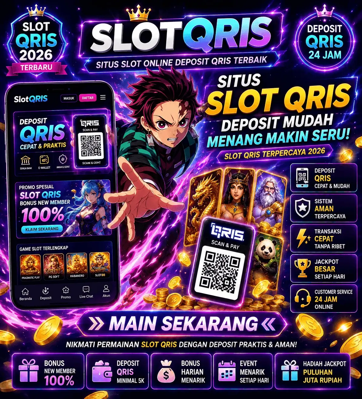 SLOT QRIS : Situs Slot Online Deposit QRIS Terbaru 2026